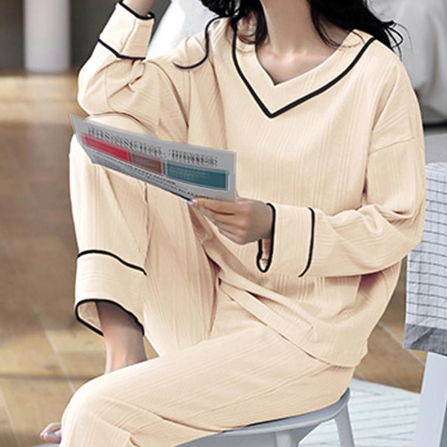 インナー・ルームウェア | 長袖 ルームウェア 上下セット 韓国風