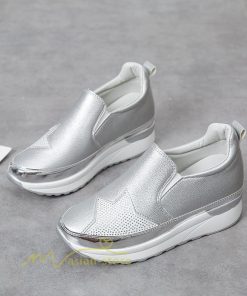 スニーカー | スリッポン レディース おしゃれ 紐なし インソール スリッポン大人カジュアル 厚底スリッポン ローカットスニーカーレディース 厚底スニーカー