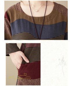 マキシ | ワンピース ロング丈 レディース シンプル 長袖ワンピース Aライン 秋コーデ カジュアル 丸首 40代 体型カバー ゆるワンピース 大きいサイズ ゆったり 50代