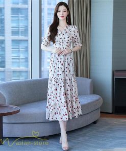 マキシ | ロングワンピース レディース カジュアル 半袖 ロング丈 ワンピース 着痩せ サマーワンピース おしゃれ カジュアル 上品 きれいめ 花柄 40代 20代 夏服 30代