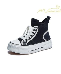 スニーカー | 厚底レディース ハイカット 4cmヒール 靴 軽量 歩きやすい 疲れにくい 美脚 ウォーキングシューズ ショートブーツ ナースシューズ