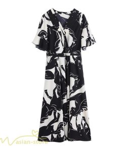 ミディアム | Aラインワンピース 着痩せ レディース カジュアル 半袖 きれいめ サマーワンピース 上品 大きいサイズ ワンピース 20代 ひざ丈 40代 日常感 お出かけ 30代