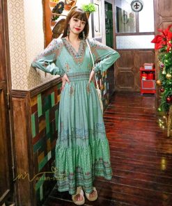 マキシ | マキシワンピース レディース 秋 長袖 ゆったり レディースワンピース 部屋服 ワンピース 無地 きれいめ パーティードレス 秋ワンピース ロング丈 春夏 リゾート