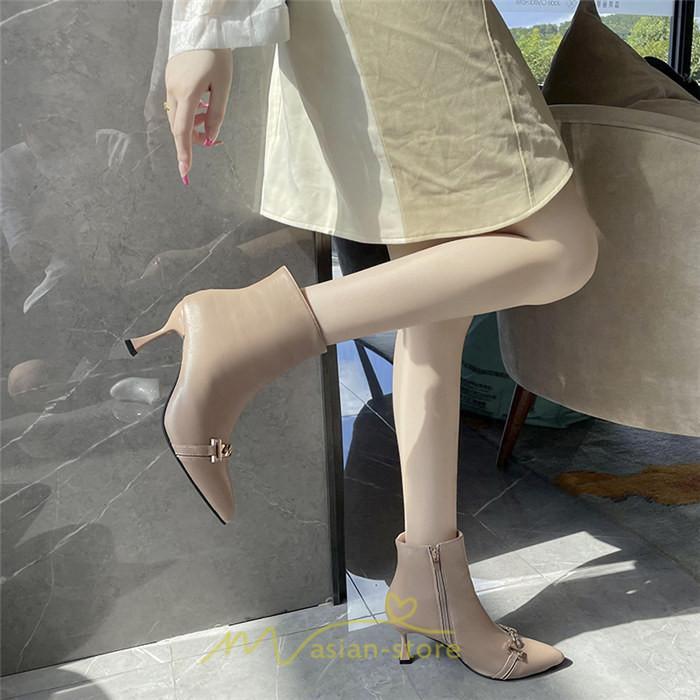 ショートブーツ | ブーツ レディース 履きやすい 痛くない 柔らかい 疲れない カジュアル 旅行 お出かけ 帰省 ドライブ 黒 オフィス セレモニー カーキ ブラック