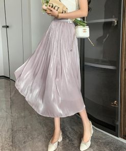 フレアスカート | キャザー ロングスカート