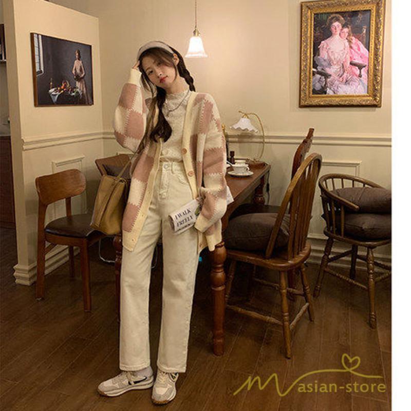 カーディガン | ニットレディース 2022秋冬 羽織り ニット アウター セーター フロントボタン 長袖 トップス 秋ニット 大人 20代50代 通学通勤