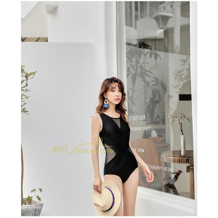 水着 | フィットネスレディース 競泳ワンピース スイムウェア オールインワン 練習用 インナー付 キャップ付 レース付き 20代30代40代 ファッション 上品