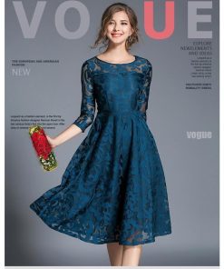 レースワンピース | ワンピース ドレス ロングドレス レースワンピ 結婚式 パーティードレス 二次会 フォーマル レデイース エレガント お呼ばれ ロングワンピ 七分袖