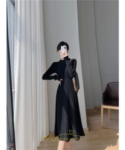 ニットワンピース | ワンピース 秋 秋服 レディース ニット ロングワンピース ロング 長袖 冬 冬服 可愛い フェミニン 20代30代40代50代 上品 送料無料 エレガント 高級感