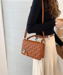 ショルダーバッグ | キルティングバッグショルダー PUレザー