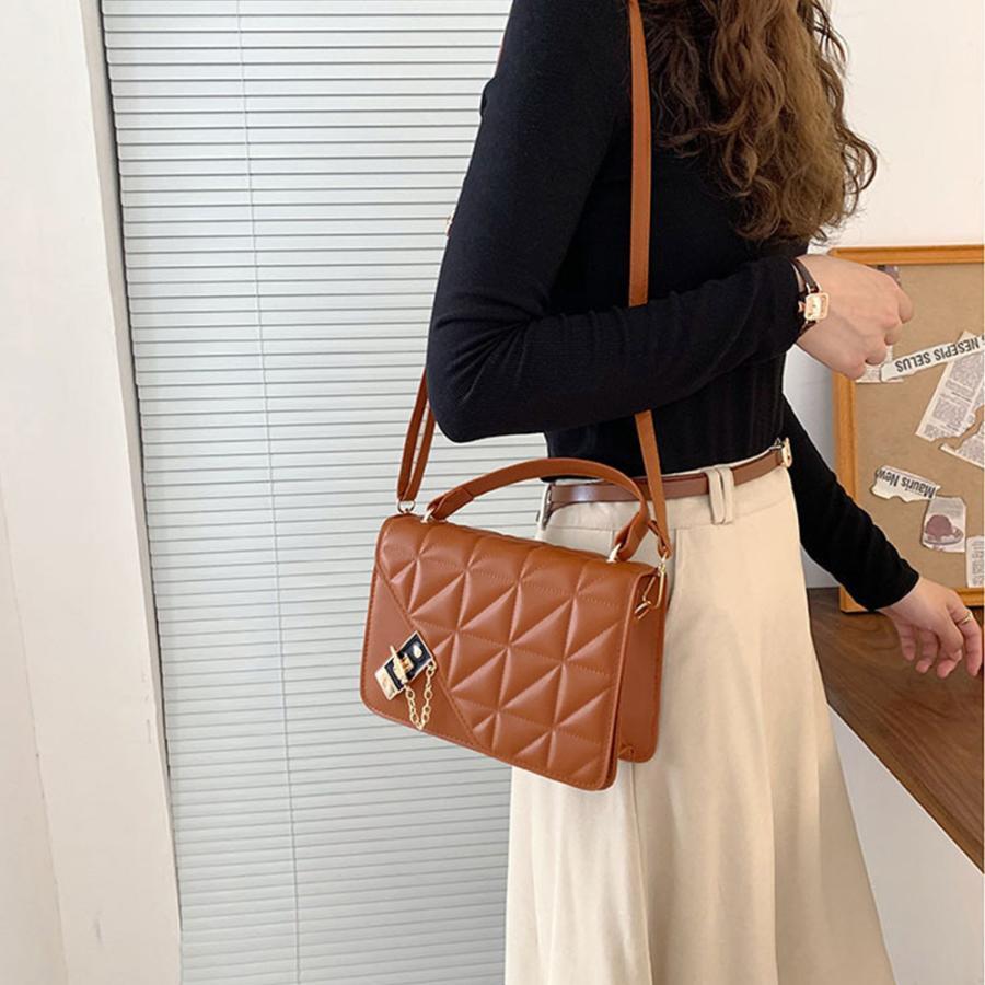 ショルダーバッグ | キルティングバッグショルダー PUレザー