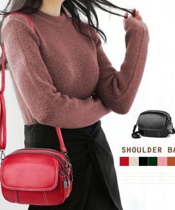 ショルダーバッグ | ポシェット 合皮かばん 斜め掛け 小さめ PUレザー 肩掛けバッグおしゃれ カジュアル ミニ シンプル レディース
