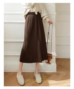スカート | フレア レディース 40代 きれいめ おしゃれ 着痩せ 秋 冬 ボトムス ロング プリーツ20代 スリット Aラインゆったり 50代 30代