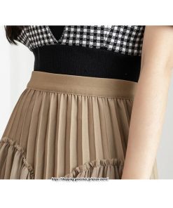 スカート | ロングティアードAラインレディース フレアハイウエスト 秋冬 無地 20代30代40代50代 オシャレ ゆったり