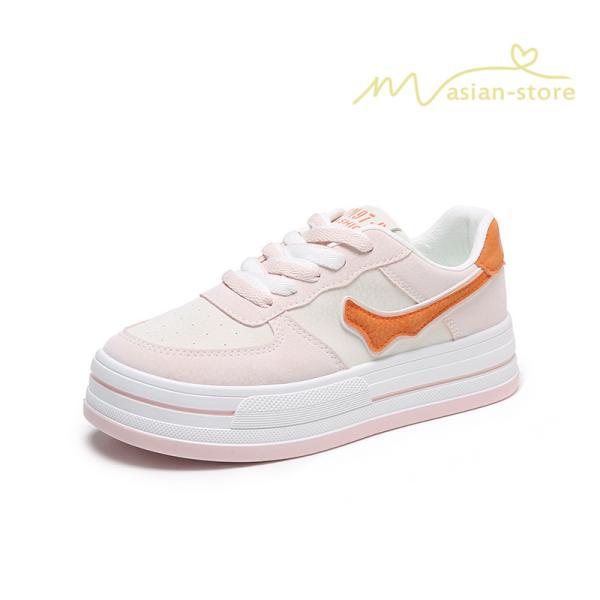 スニーカー | 厚底レディース 4cmヒール 靴 軽量 歩きやすい 疲れにくい 美脚 ナースシューズ 疲れない 25cm ウォーキングシューズ おしゃれ