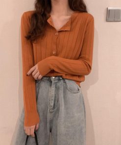 カーディガン | ニットリブニット 羽織り