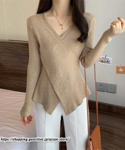 ニット・セーター | カットソー ニット レディース リブニット 長袖 秋冬 春 トップス スリム ストレッチ インナー 無地 着痩せ 通学通勤 長袖カットソー 長袖ニット プルオーバー