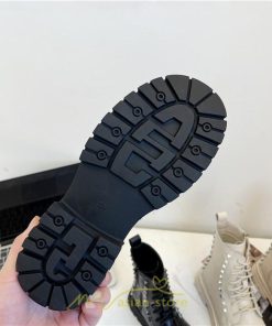 ショートブーツ | ブーツ レディース トレンド ミドル 厚底 袴ブーツ 黒 レースアップ 編み上げ オフホワイト 通勤 オフィス 疲れにくい 歩きやすい あったか 通学