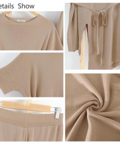 セットアップ | ニット冷感タッチレディース