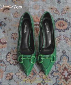 パンプス | 痛くない ポインテッドトゥ エナメル 疲れにくい 黒 緑 ベージュ パーティー 走れる 大人 春夏レディース 通勤 シューズ デート エレガント　 お仕事