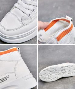 ショートブーツ | 厚底 シューズ スニーカー プラット 韓国風 おしゃれ ハイカット 靴スポーツ 履きやすい 疲れない レースアップ レディース