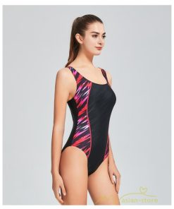 送料無料セール | 水着 レディース 体型カバー スポーツ フィットネス 競泳用水着 パット付き 袖なし ワンピース水着 水泳 スイムウェア 練習用 防水速乾性 スイミング水着 女性