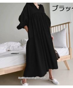 マキシ | シャツワンピース マキシワンピース レディース フード付き パーカー風 春 長袖 ゆったり ロングシャツ 秋 夏 ロングワンピース