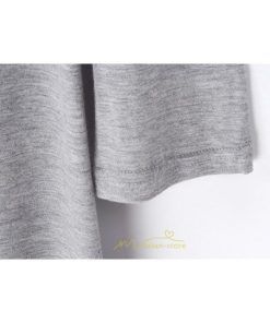 カーディガン | 春物 レディース 無地 カットソー ライトアウター ロング羽織り スリム グレー フェミニン 長袖 柔らか 女の子 20代30代