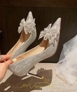 パンプス | 痛くない 4cm6cm8cm10cmヒール レディース ハイヒール 美脚 ポインテッドトゥシルバー シャンパン大きいサイズ 春 新作 披露宴 お出かけ 夏 結婚式