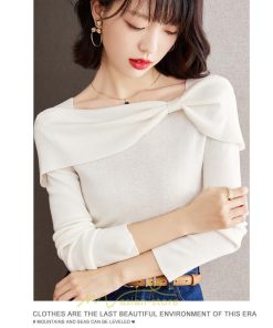 シャツ・ブラウス | ブラウス シャツ レディース 40代 上品 ニット きれいめ 通勤 OL ビジネス ゆったり 2022新作 フォーマル フェミニン エレガント 上品 蝶結び 高級感