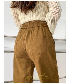 チノ・テーパード・ジョガー・スキニーパン | テーパードパンツ パンツ レディース ボトムス ストレッチ 美脚 コットン ハイウエスト 快適 楽チン 体型カバー 着痩せ 買い物 運動 部屋着 お出かけ スポーツ