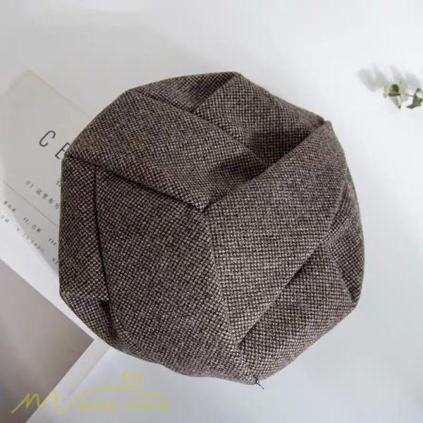 レディース | ベレー 秋新作 ベレー帽 帽子 上品 女性用 秋冬 美しい おしゃれ ひも付き ベレーキャップ 冬コーデ カジュアル 人気 女性帽子 おしゃれ 千鳥格子