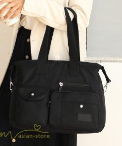 女性用バッグ | バッグ レディースバッグ ショルダーバッグ 大容量 鞄 撥水加工 ナイロン製 2way 肩掛け 斜めがけ 手提げ ハンドバッグ 6色 ショルダー シンプル 通勤 通学