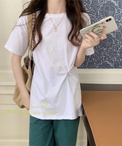 tシャツ・カットソー | Tシャツ カットソー トップス レディース 半袖 無地 春夏新作 オフィス おしゃれ クルーネック シンプル コーデ きれいめ 着痩せ 快適 20代30代40代50代 着回し