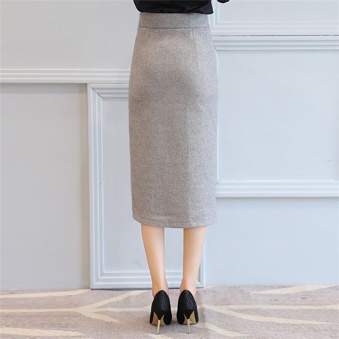 スカート | タイト秋冬 ツイード膝下丈秋冬春オフィス フォーマル エレガント 大人 タイト ヒップアップ 30代