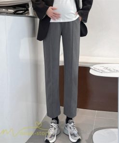 パンツ レギンス | マタニティパンツ レディース 着痩せ マタニティウェア ウエスト調整 上品 無地 カジュアル 大きいサイズ 妊婦服 ボトムス お出かけ マタニティ 日常感 産前着