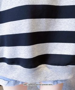 パーカー | プルオーバー レディース トレーナー 長袖 トップス 秋 冬 体型カバー ボーダー柄 50代 40代 30代 20代 裏起毛 ワイド ゆったり おしゃれ カジュアル シンプル