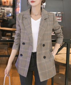 テーラードジャケット | グレンチェック ジャケット レディース秋