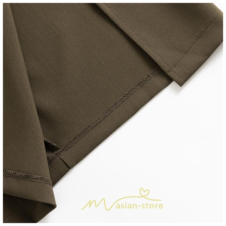 スカート | レディース ロング ミモレ丈 大人 スリット 秋冬 ロング丈 Aライン ハイウエスト 秋冬 無地 着痩せ お出かけ 2022 暖か 通勤 お呼ばれ フェミニン