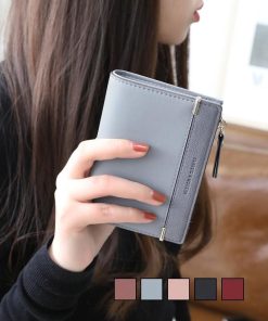 セール | 財布 二つ折り ウォレット 女性用財布 さいふ 小さいウォレット 小銭入れ 軽量コンパクト二つ折りサイフ 可愛い カード使いやすいミニ財布ポーチ