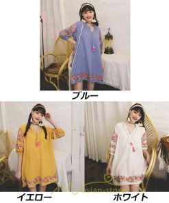 ミニ丈 | ワンピース 大人可愛い 膝上 ミニ 夏 秋 花柄 レディース 花柄 ドレス リゾート きれいめ 10代 20代 30代 40代 お呼ばれ 刺繍 かわいい 50代 小柄 リゾート