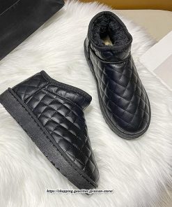 ブーツ | ムートンレディース 靴 カジュアルシューズ 裏起毛 防寒 おしゃれ スノーシューズ 痛くない 冬 歩きやすい ショートもこもこ あったか