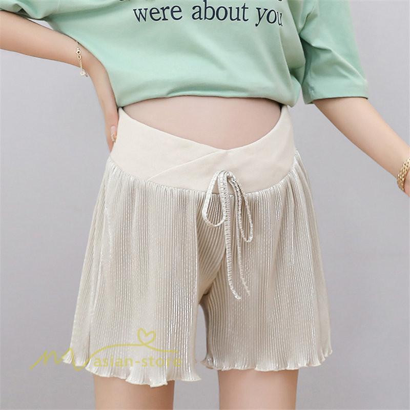 ショートパンツ | マタニティウェア パンツ マタニティパンツ サマーパンツ 夏 部屋着 カジュアル レディース ゆったり ウエスト調整 妊婦 マタニティ おしゃれ 大きいサイズ