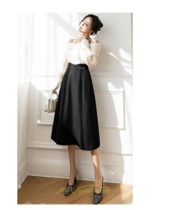 スカート | ロング 秋 秋服 レディース ボトムス ロングフレア Aライン キレイめ オシャレ フェミニン 可愛い 着痩せ 通学 お出かけ 新作 OL 通勤