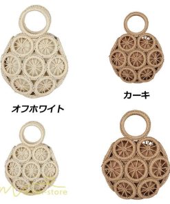 さいふ　バッグ | カゴバッグ バック 籠 夏 手編み レディース ハンドメイド トートバッグ ナチュラル かごバッグ 夏 サマーバッグ 2022新作 軽い オシャレ 可愛い 女の子