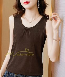 キャミソール タンクトップ | ニット トップス レディース ショート丈 タンクトップ 夏ノースリーブ インナーウエア インナーウェア 20代30代40代50代 キャミソール カジュアル ママ 下着