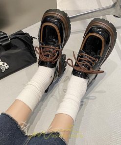 ローファー | レディース 厚底 厚底靴 韓国 おしゃれ 個性的 かわいい 軽量 美足 脚長 シューズ 送料無料 10代20代30代40代 靴 ガールズ 派手