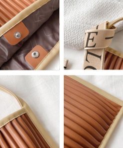 トートバッグ | プリーツ エコレザー 韓国