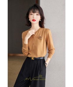 ニット・セーター | カーディガン ニット レディース ニットカーディガン シンプル 無地 秋 冬 制服 会社 柔らかい 羽織り 楽チン ナチュラル 通学 カジュアル おしゃれ 通勤