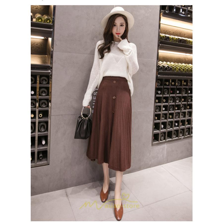 スカート | フレアロング丈 ミモレ丈 ロングフレア秋 冬 楽ちん 外出 部屋着 ルームウェア お出かけ 近所 レディース 20代30代40代50代 無地